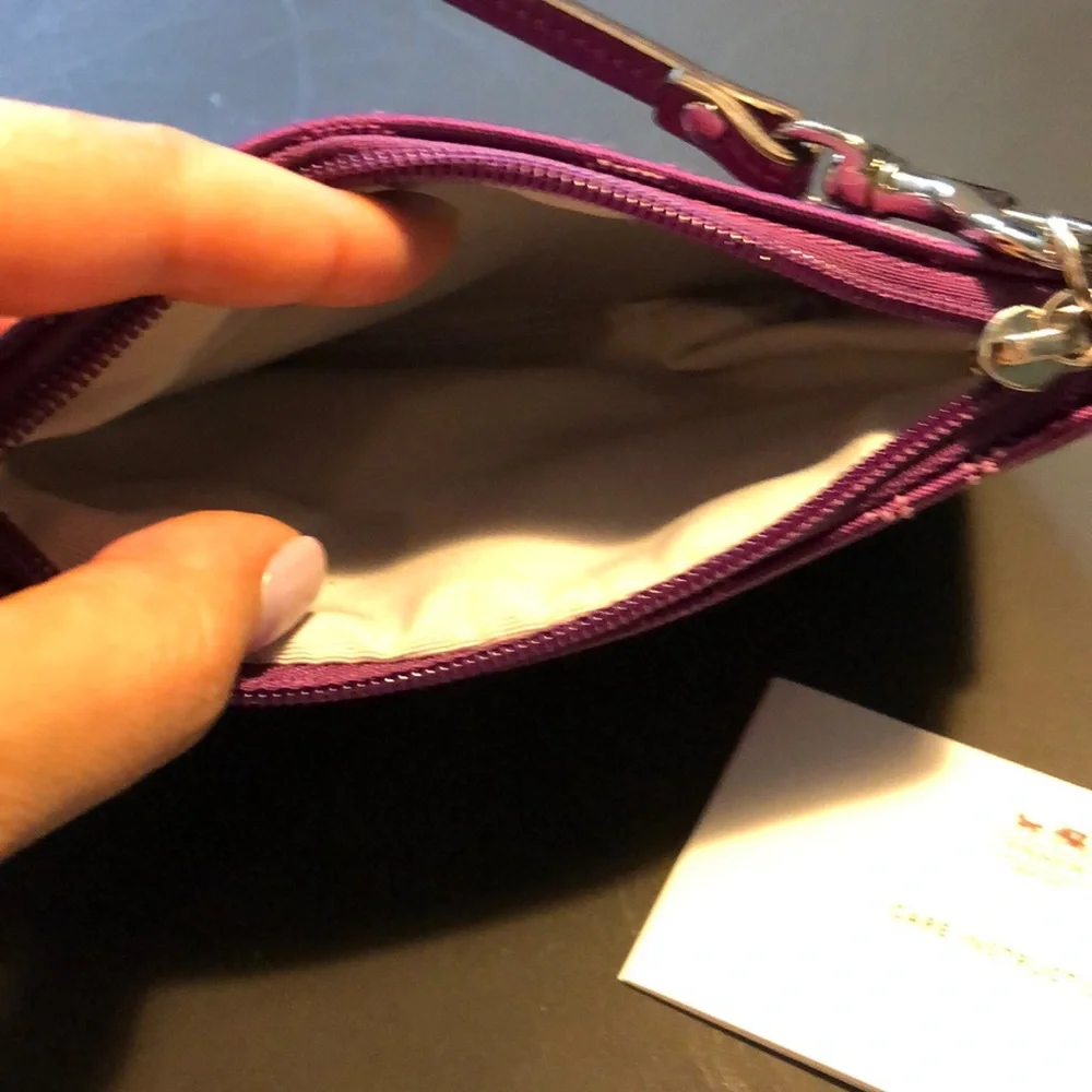 Authentic Coach wristlet